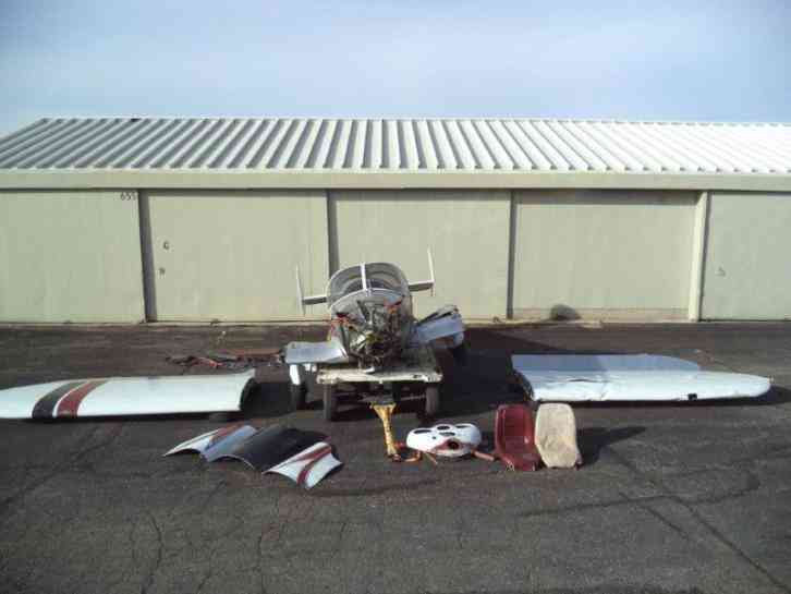 1965 Alon A-2 Ercoupe Plane With Logbook, Wings, & Accessories (FOR PARTS ONLY)