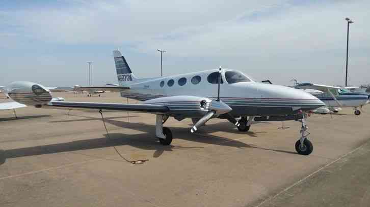 1972 Cessna 340 Twin Engine Aircraft Project TSIO-520 Engines Cheap Easy Project
