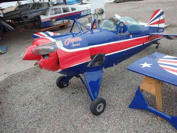 1972 Smiske-Kime Pitts Special S1S Aerobatic/180HP Aircraft Project Nice & Cheap