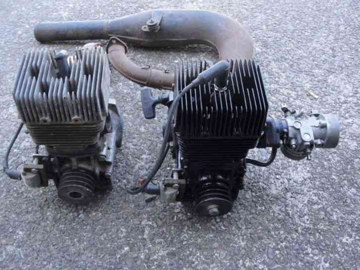 (2) 25 hp ultralight airplane engines good compression