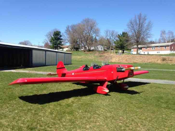 2016 Space Walker Revolution 2 place experimental airplane with 100 hp Corvair