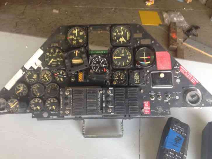 AH-1 Cobra Instrument Panel with instruments G model Rear seat