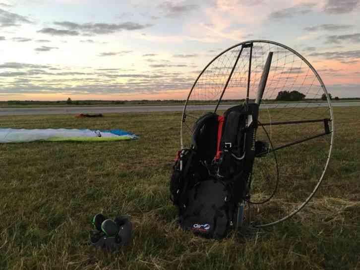 AirConception Ultra 130 Paramotor, Fully loaded! Powerfloat, ozone reserve.