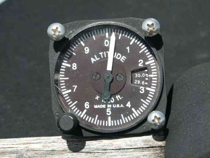 altimeter aircraft