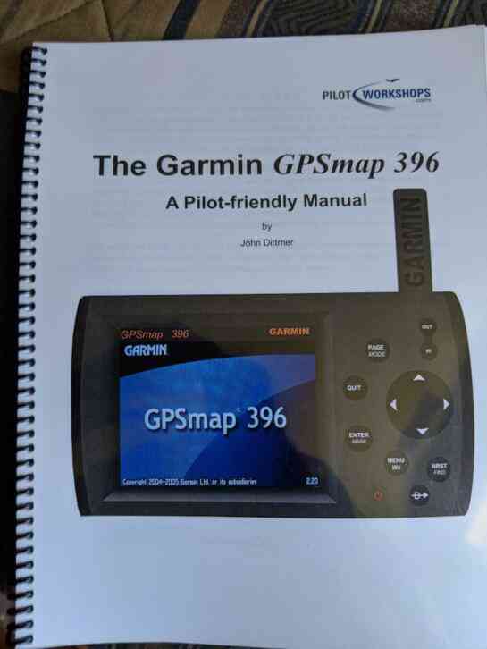 Garmin GPS Map 396 Operator's Manual