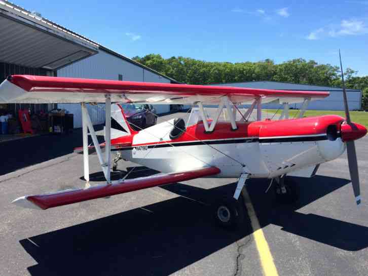 Low Time, Very Clean EAA P2 Biplane, 135 hp O-290 D2, LSA Qualified $9500.