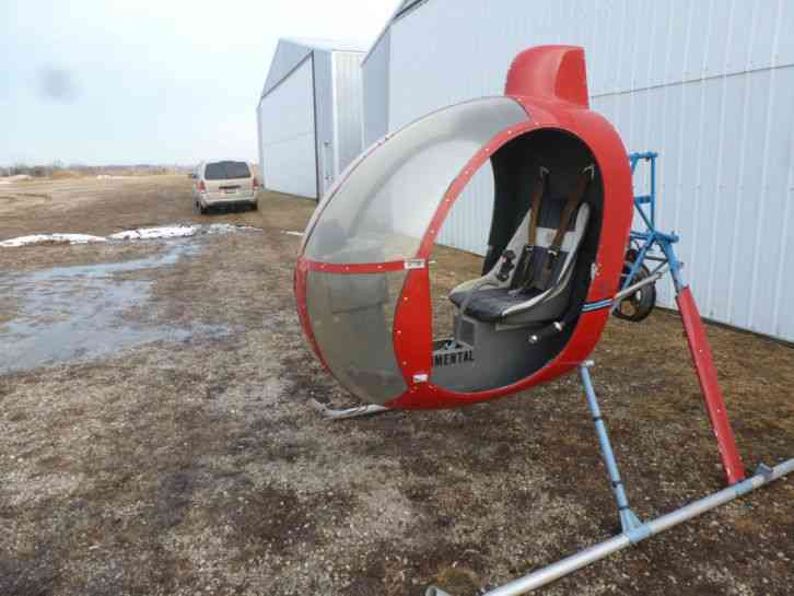 MINI 500 HELICOPTER FUSELAGE PROJECT/PARTS (ROTAX 912,582 ,EXPERIMENTAL)