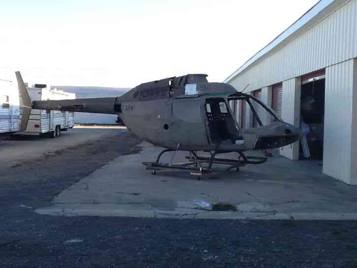 OH-58C Static Display Helicopter Project