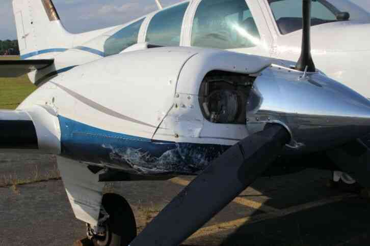  airplane damaged