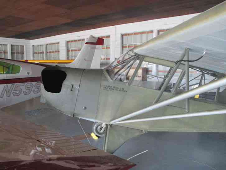 1943 AERONCA L-3B, GENUINE WARBIRD !! MILITARY PAINT AND MARKINGS,