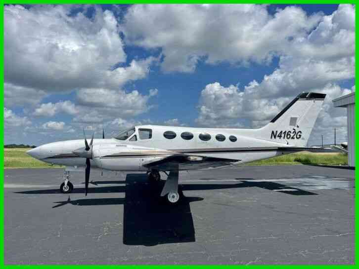 1978 Cessna 421C Twin Engine Aircraft Logs Complete Always Hangared 7660 HR