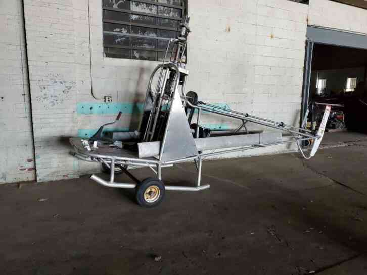 2 seater helicopter experimental project 22’ ft aluminum frame added pictures