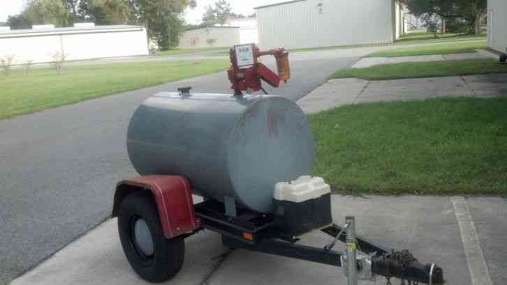 200 Gallon Diesel or Avgas Fuel Trailer -Battery powered fully self contained