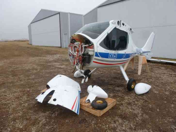 2007 FLIGHT DESIGN CTSW LSA AIRPLANE, PROJECT OR FOR PARTS