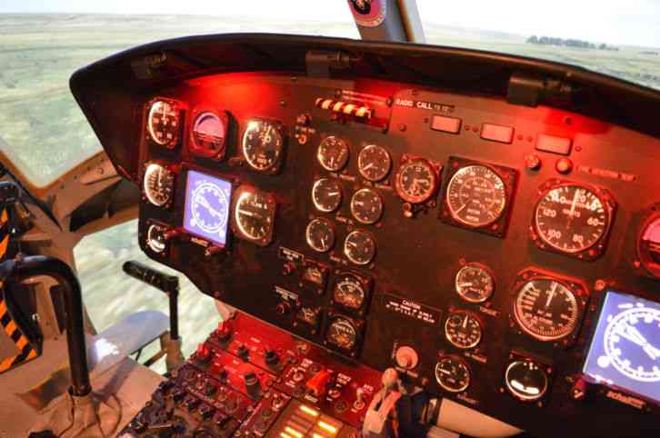 Bell UH 1 D Flight simulator