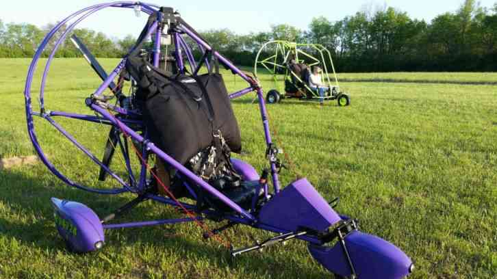 Buckeye Dream Machine Powered Parachute w/ Trailer