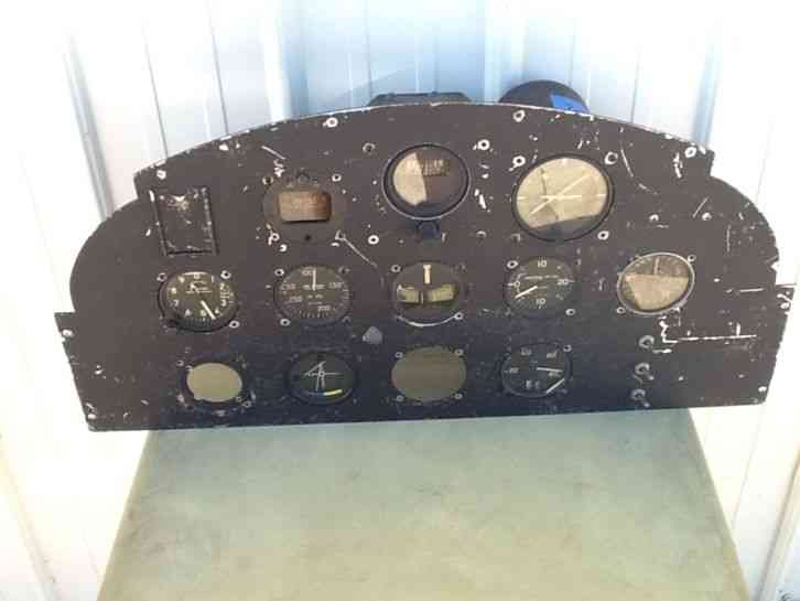 C-2 Link Trainer Instrument panel and Control wheel and Column