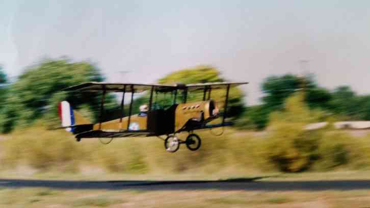 Early Bird J N 4 Jenny WWI Biplane Replica