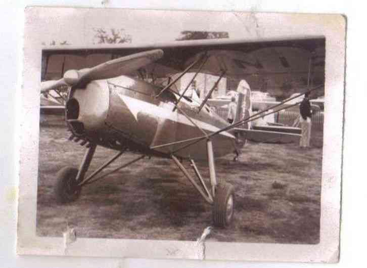 Vintage Fairchild 22 Open Cockpit plane