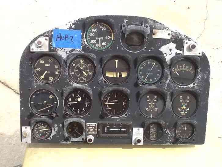 HUP-2 Retriever Helicopter Instrument Panel