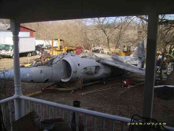 Harrier Jump Jet - Rare Prototype with Rebuilt Jet Engine