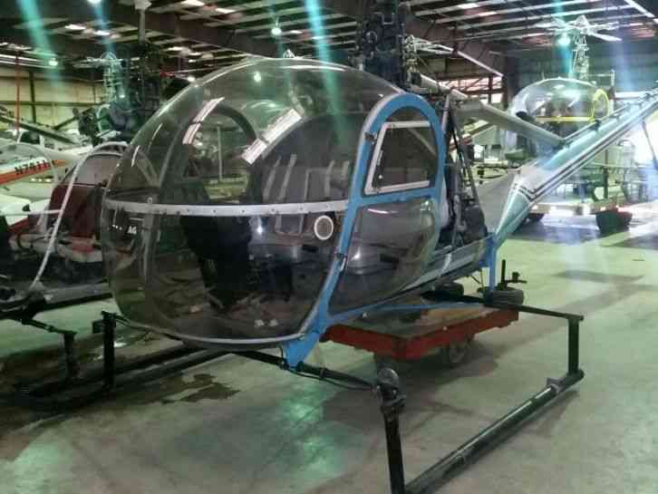 Hiller 12D Helicopter