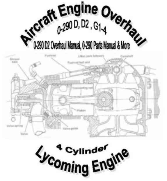 Lycoming O-290D Engine Overhaul & Conversion Manuals