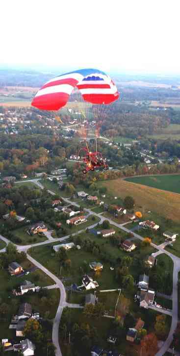 Powered Parachute and Trailer