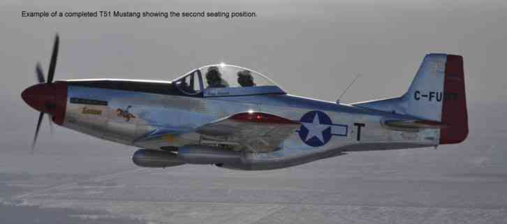 Titan T-51 - 3/4 Scale P-51 Mustang Kit - Must Sell !!