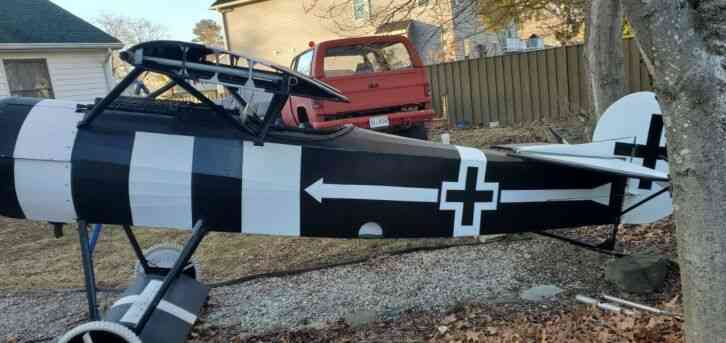Airdrome fokker D VIII 3/4 replica with 50hp hirth