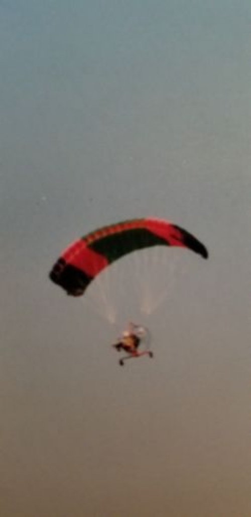 Para plane powered parachute