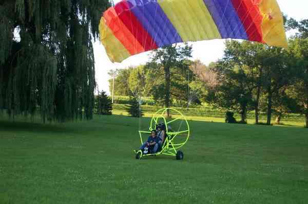 six chater powered parachute
